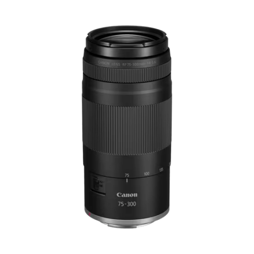 עדשת Canon RF 75-300mm F4-5.6 למצלמות עם תושבת Canon RF — שחור