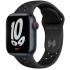 Apple Watch 7 cellular MKJ43HB/A с сим-картой, 41 мм, цвет Midnight Nike