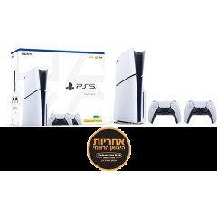 Комплект игровой консоли Sony PlayStation 5 Slim, 1 ТБ, Bluray Edition + Два беспроводных контроллера DualSense 