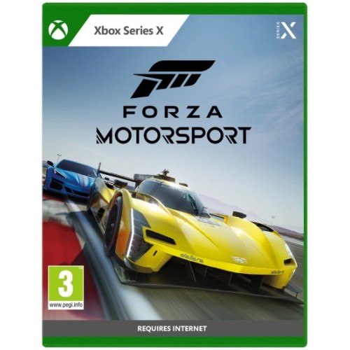 Microsoft Xbox Series X game console + Forza Motorsport Game 1TB SSD Black