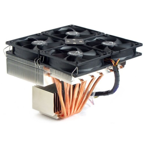 קירור למעבד אם 4 מאווררים Scythe Susanoo cpu cooler