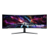 Computer Monitor Samsung 57" G95NC Odyssey Neo G9 240Hz Dual UHD Monitor