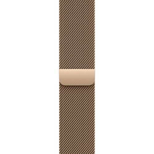 Apple Watch 42mm Series 11 GPS + Cellular в цвете Gold Titanium с ремешком Gold Milanese Loop — Один размер (2025)