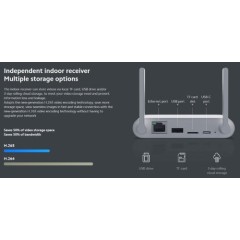 Беспроводная камера безопасности Xiaomi Mi Wireless Outdoor MWC13 для наружного использования 6934177722004