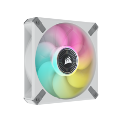 סט מאווררים CORSAIR iCUE ML140 RGB ELITE PREMIUM ‏140 מ״מ PWM לבן (2 יח׳)