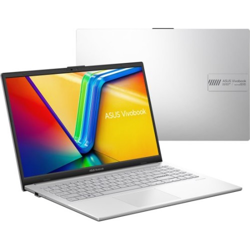 Asus Vivobook Go 15 Laptop 15.6" 8GB 258GB i3-N305 (Win 11 Home) – Cool Silver