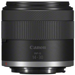 עדשת Canon RF-S 14-30mm F4-6.3 IS STM PZ למצלמות עם תושבת Canon RF — שחור