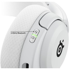 אוזניות גיימינג אלחוטיות Arctis Nova 5P — לבן