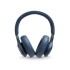 Headphones JBL Live 650BT in blue color.