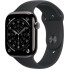 Apple Watch 46mm Series 11 GPS + Cellular в цвете Slate Titanium с ремешком Black Sport Band M/L (2025)