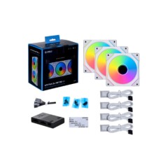 Комплект вентиляторов LIAN-LI UNI FAN SL-INF 120 мм белый (3 шт.)