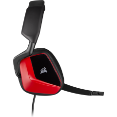 אוזניות גיימינג אדומות Corsair VOID ELITE SURROUND Premium – Cherry
