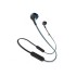 Bluetooth headphones JBL Tune 205BT in blue color.