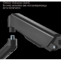 זרוע קיר למסך בגודל 17″–32″