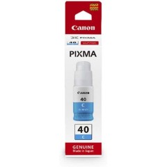 Оригинальный флакон голубых чернил Canon GI-40 C для принтеров Canon PIXMA MegaTank