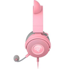 אוזניות גיימינג Kraken Kitty V2 Pro Quartz – ורוד