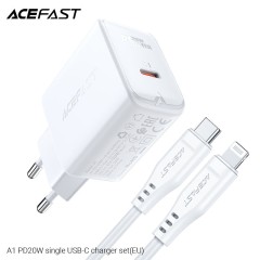 Зарядное устройство USB-C и кабель для зарядки (USB-C - Lightning) для iPhone
