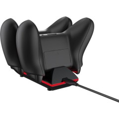 עמדת טעינה כפולה ספרקפוקס דואל קונטרולר צ'ארג' Sparkfox Dual Controller Charger עבור Xbox Series X/S  צבע שחור