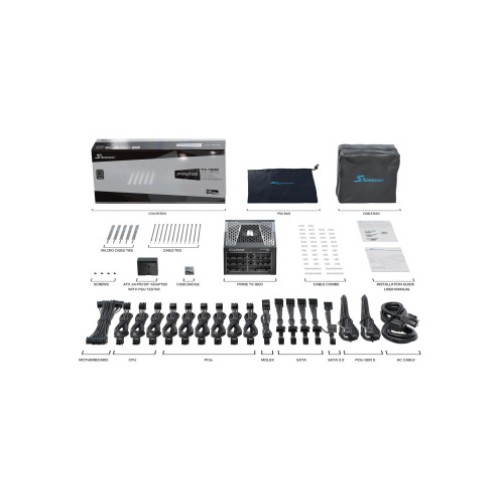 Power Supply SEASONIC Prime TX-1600 1600W ATX 3.1 80+ Titanium
