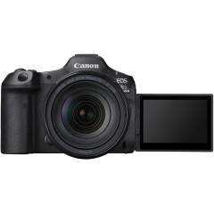 מצלמה דיגיטלית ללא מראה Canon EOS R5 Mark II + עדשת RF 24-105mm F4L IS USM — שחור