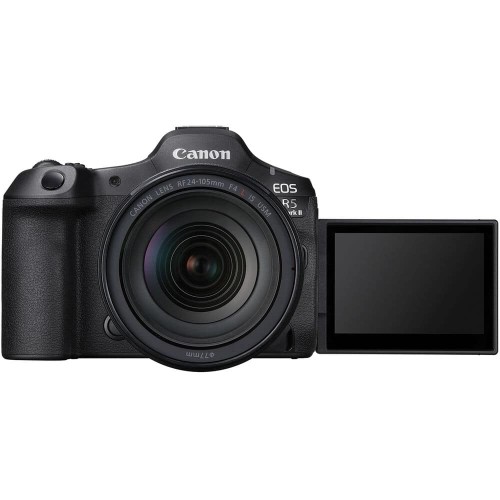 מצלמה דיגיטלית ללא מראה Canon EOS R5 Mark II + עדשת RF 24-105mm F4L IS USM — שחור
