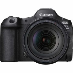 מצלמה דיגיטלית ללא מראה Canon EOS R5 Mark II + עדשת RF 24-105mm F4L IS USM — שחור