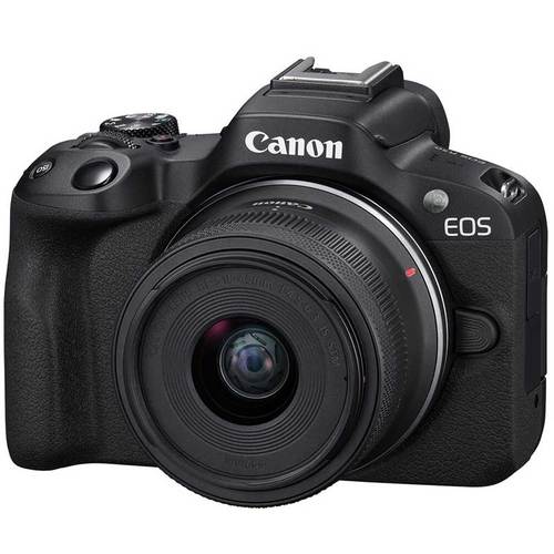 Беззеркальная цифровая камера Canon EOS R50 + объектив RF-S 18-45mm F4.5-6.3 IS STM — черный