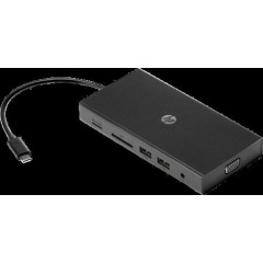 Многопортовый хаб HP Travel USB-C для подключения к компьютеру