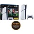 קונסולת משחק Sony PlayStation 5 Slim 825GB Digital Edition + קוד דיגיטלי להורדת המשחק FC26