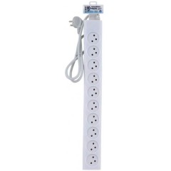 Power Strip 10 Outlets 1 Meter Semicon