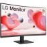 מסך מחשב קעור אל ג'י LG 31.5'' LED FHD VA 100Hz — שחור