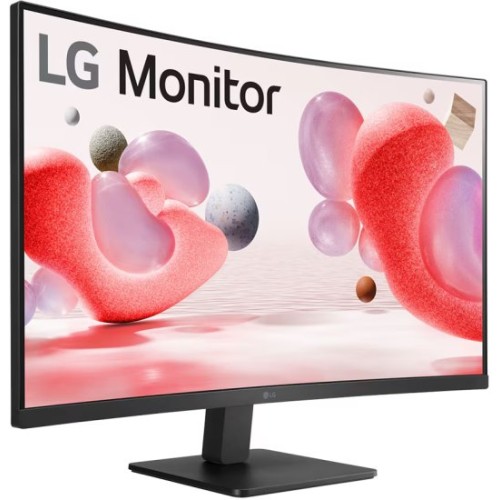 מסך מחשב קעור אל ג'י LG 31.5'' LED FHD VA 100Hz — שחור
