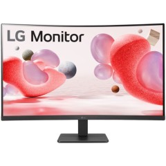 מסך מחשב קעור אל ג'י LG 31.5'' LED FHD VA 100Hz — שחור