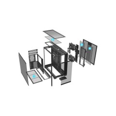 Computer Case LIAN-LI O11 DYNAMIC EVO XL BLACK