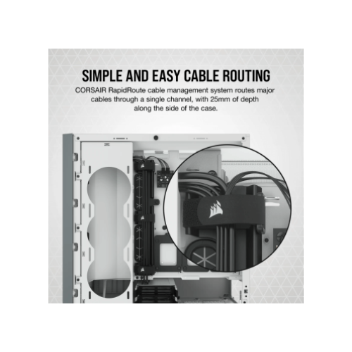 Computer Case CORSAIR 5000D AIRFLOW TG WHITE