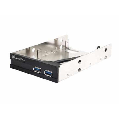 Internal Drive Bay SilverStone with 2x USB 3.0 and 2x 2.5in Device