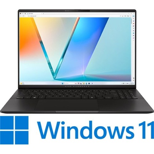 Laptop Asus Vivobook S 16 OLED 16" AI 9 365 24GB 1TB — Neutral Black (Win 11 Home)