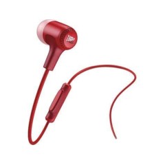 JBL E15 Wired Headphones in Red