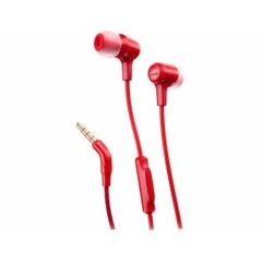 JBL E15 Wired Headphones in Red