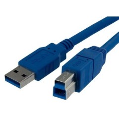 USB 3.0 A-B Cable 0.5 Meter Length