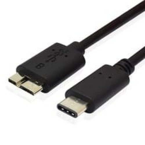 USB C to Micro B 3.0 Male to Male Cable 0.5m