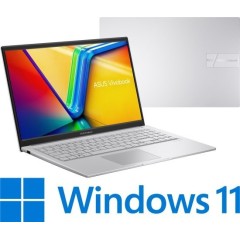 Laptop Asus Vivobook 15 15.6" i5-120U 8GB 512GB — Cool Silver (Win 11 Home)
