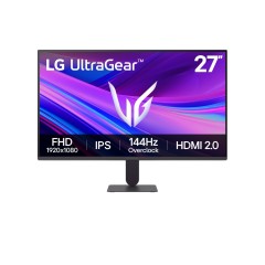 מסך גיימינג LG UltraGear IPS 27" Full HD 144Hz