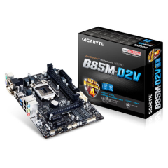 Материнская плата 1150 B85 Gigabyte GA-B85M-D2V