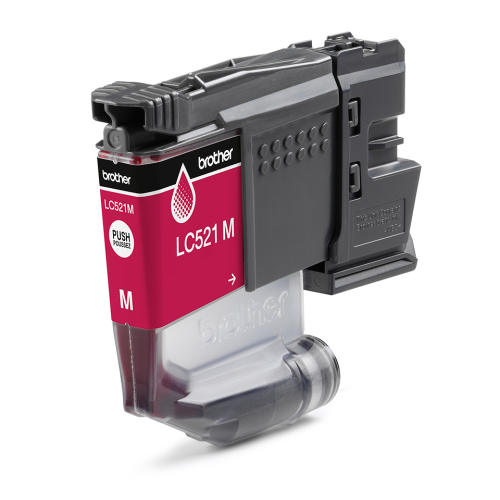 Brother LC521M Original Magenta Ink Cartridge for DCP-J1260W / DCP-J1310DW / DCP-J1313DW / DCP-J1360DW / DCP-J1460DW