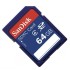 SanDisk Standard Secure-Digital SDXC memory card with a capacity of 64GB