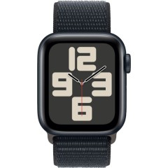 שעון חכם Apple Watch SE GPS + Cellular 40mm עם רצועה Midnight Sport Loop