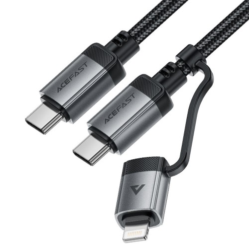 כבל טעינה והעברת נתונים C20-01 (USB-C ל-Lightning / USB-C)