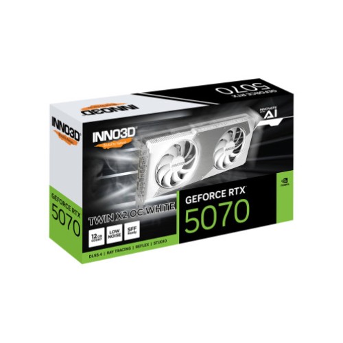 INNO3D GEFORCE RTX 5070 TWIN X2 OC WHITE 12GB Graphics Card