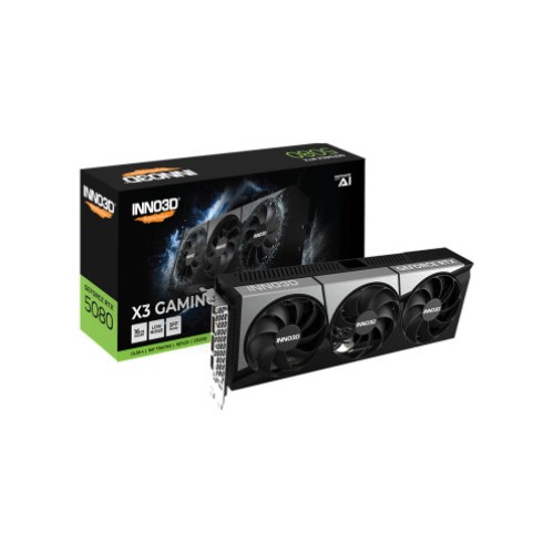 כרטיס מסך INNO3D GEFORCE RTX 5080 X3 GAMING OC 16GB